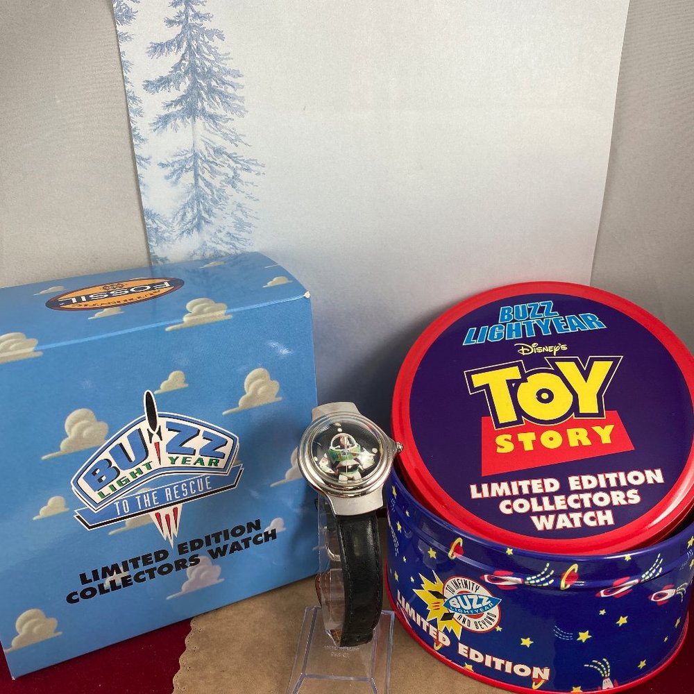 Vintage Buzz Light Year Watch Defender of the Universe Limited Edition by Fossil
